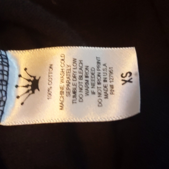 Soul Cycle Fringe Sleeve Sweatshirt Black Sz XS Skull Cross Bones Athletic Gym - Picture 6 of 6